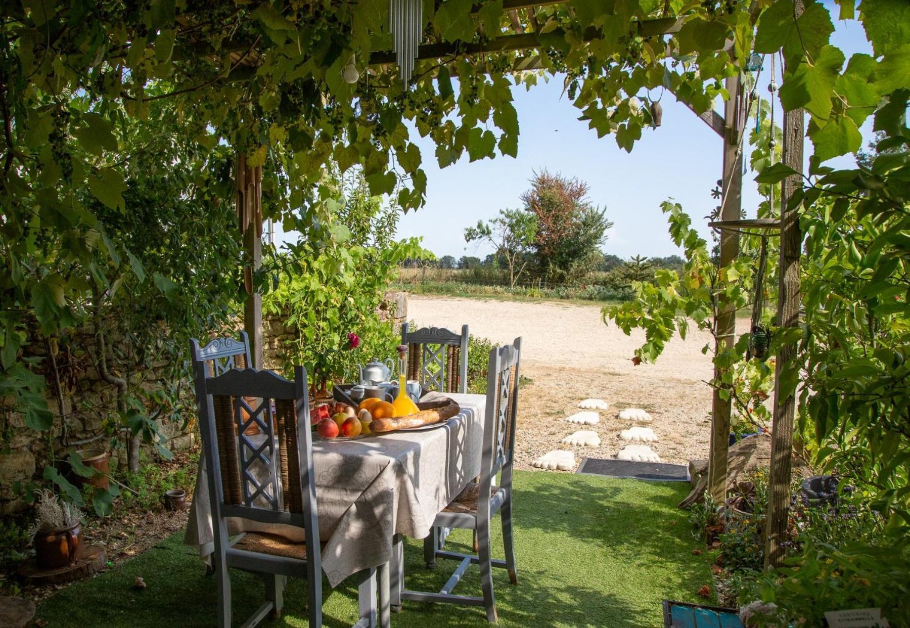 Chambre D'Hote Dans Un Havre De Paix A La Ferme Saint-Maurice-la-Clouere Exteriér fotografie